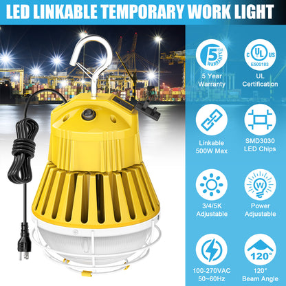LED Linkable Temporary Work Light