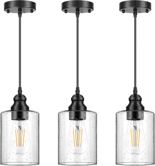 3-Pack Industrial Pendent Lights
