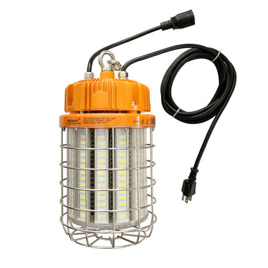 100W Led Temporary Work Light Fixture 12000LM 5000K - Jobsite Construction Site- 5 years Warranty