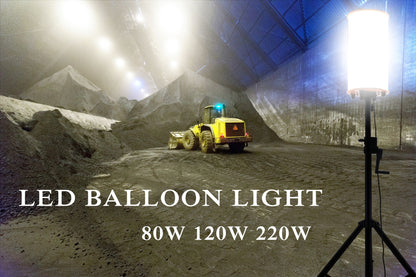 220 W Job site LED Balloon Light