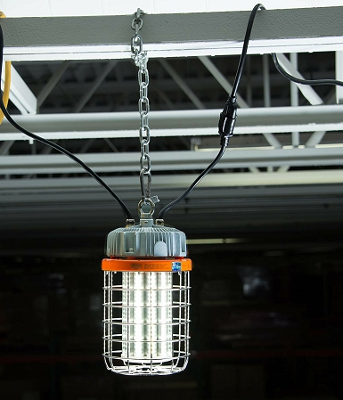 100W Led Temporary Work Light Fixture 12000LM 5000K - Jobsite Construction Site- 5 years Warranty