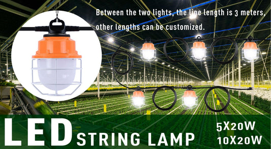 LED Construction Site String Light